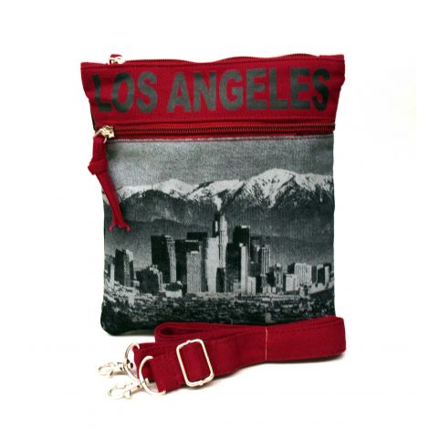  Black Los Angeles Neck Wallet - Large