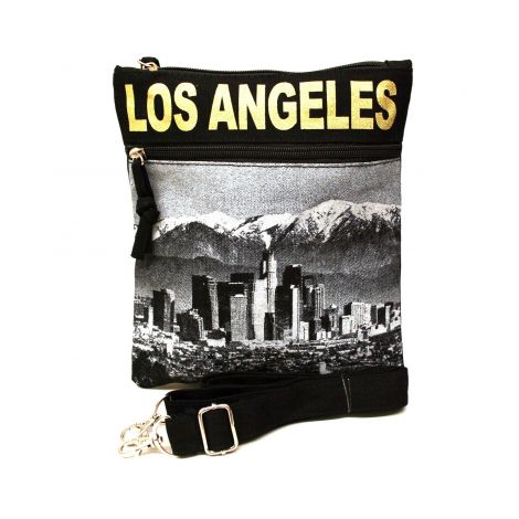  Gold Los Angeles Neck Wallet - Large