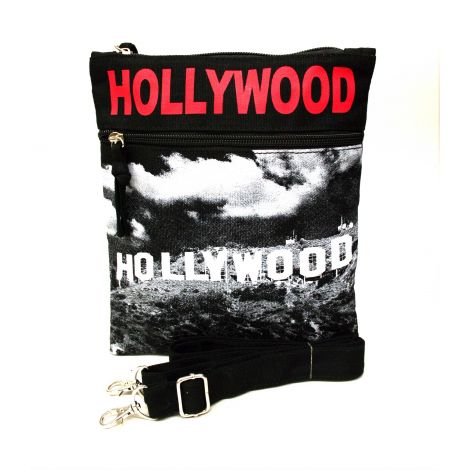  Red Hollywood Neck Wallet - Large