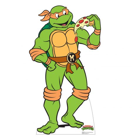  Michelangelo Life-size Cardboard Cutout #5534