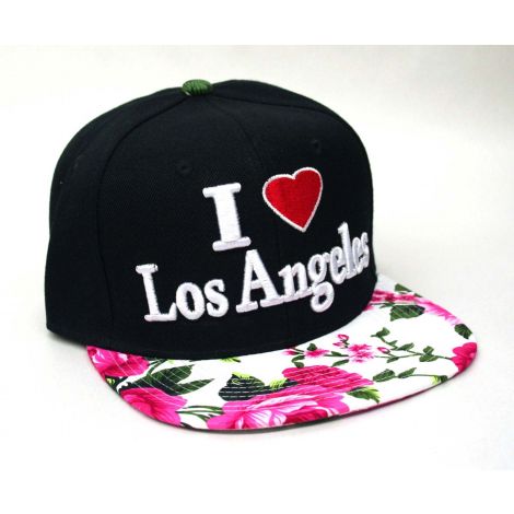 I Love Los Angeles Cap - Pink