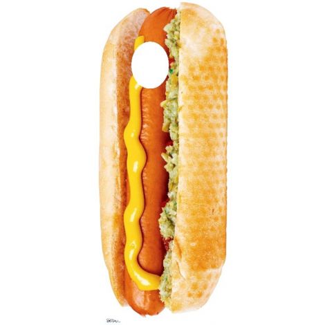 Place Your Face Hot Dog Cutout #847