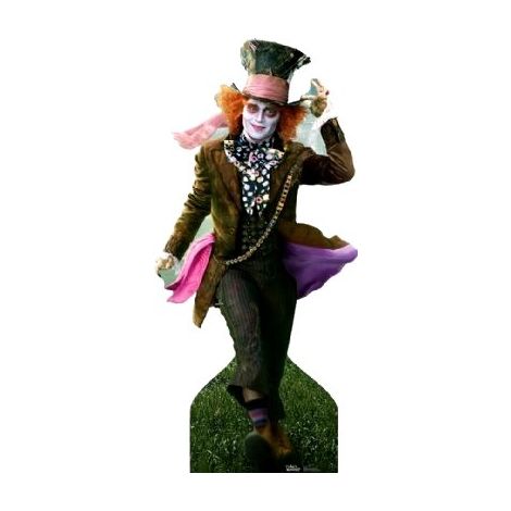 Alice in Wonderland - Mad Hatter - Johnny Depp cutout  131#