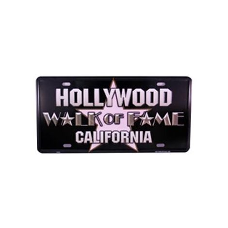  Walk Of Fame Star License Plate