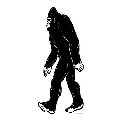  Bigfoot Cardboard Cutout #2522