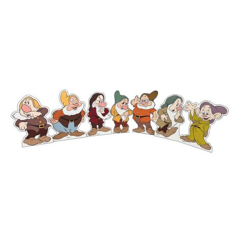  All Seven Dwarfs separate items Cutout #677