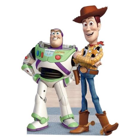  Buzz and Woody cutout #225