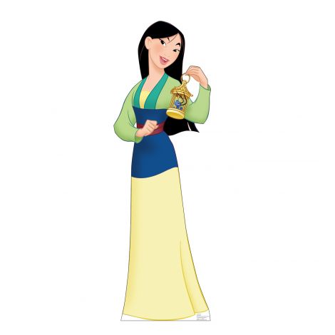 Disney Princesses Mulan Cutout #772