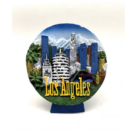 Los Angeles 4 inch Plate free standing 