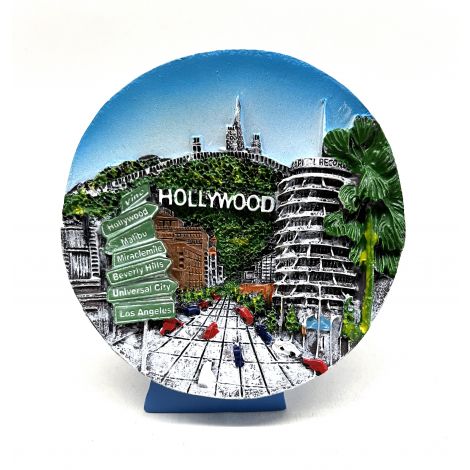 Hollywood 4 inch Plate free standing