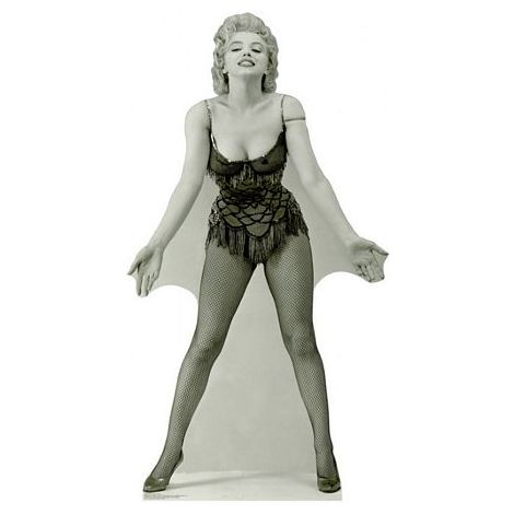 Marilyn Monroe in Stockings Star Poster