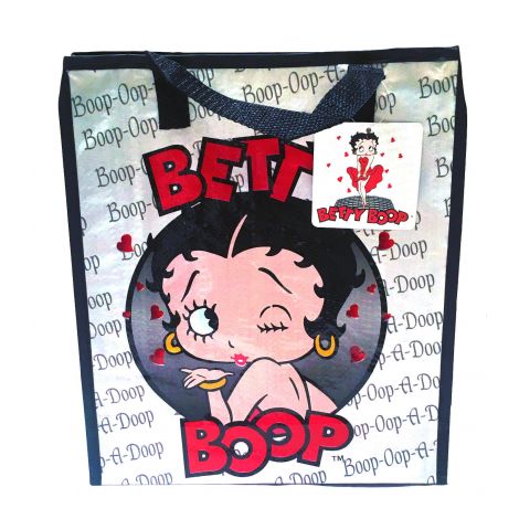 Betty Boop Woven Tote Bag