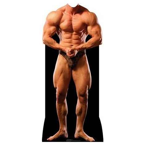 Muscle Man Stand-In Cardboard Cutout #1270