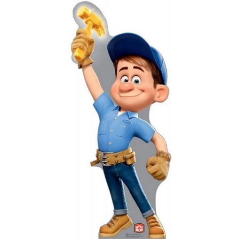  Fix-It Felix Jr, Wreck-It Ralph Lifezise Cardboard Cutout #1394