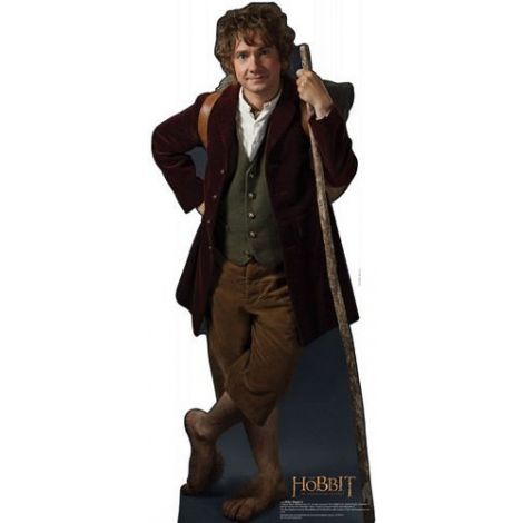  Bilbo The Hobbit Lifezise Cardboard Cutout #1399