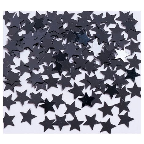  Stars Confetti - Black