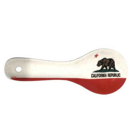  California Ceramic Kitchen Spoon Rest