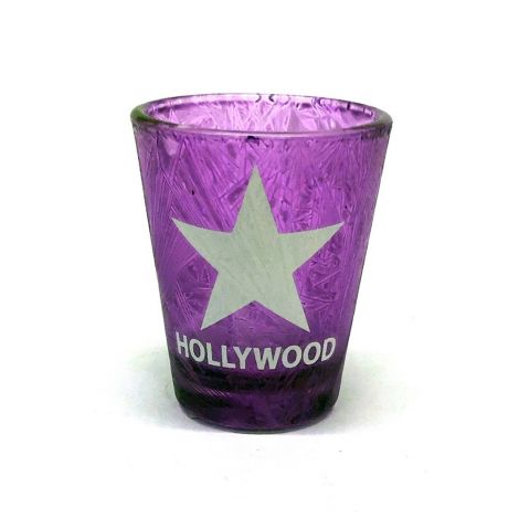 Hollywood Shot Glass Purple