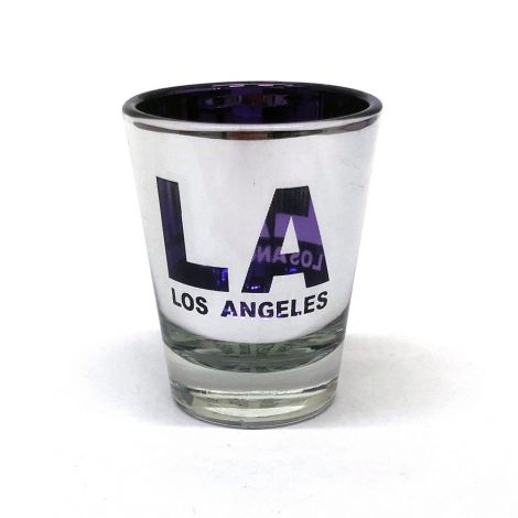  LA Los Angeles Metallic Shot Glass