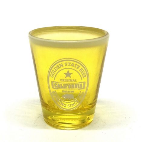  Golden State Beer, California Brew Shot Glass