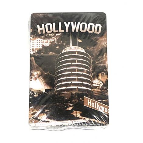  Hollywood Sepia Playing Cards