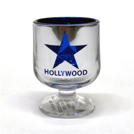  Chrome Hollywood With Blue star brandy snifter