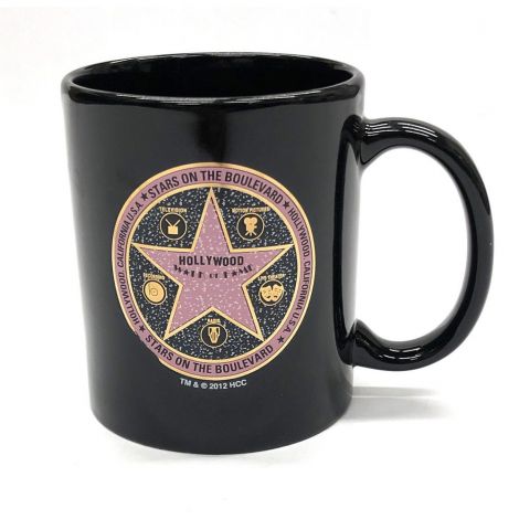  Black Circle Walk Of Fame Coffee Mug