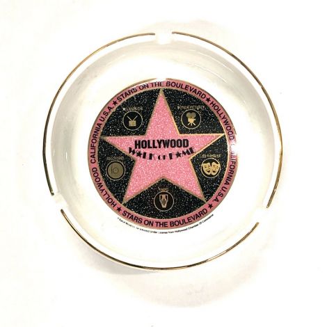  White Walk Of Fame Ashtray