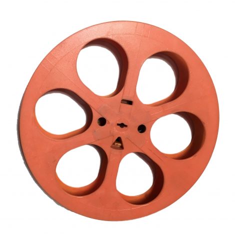  Used Hollywood Orange Plastic Reel ( limited quantities )