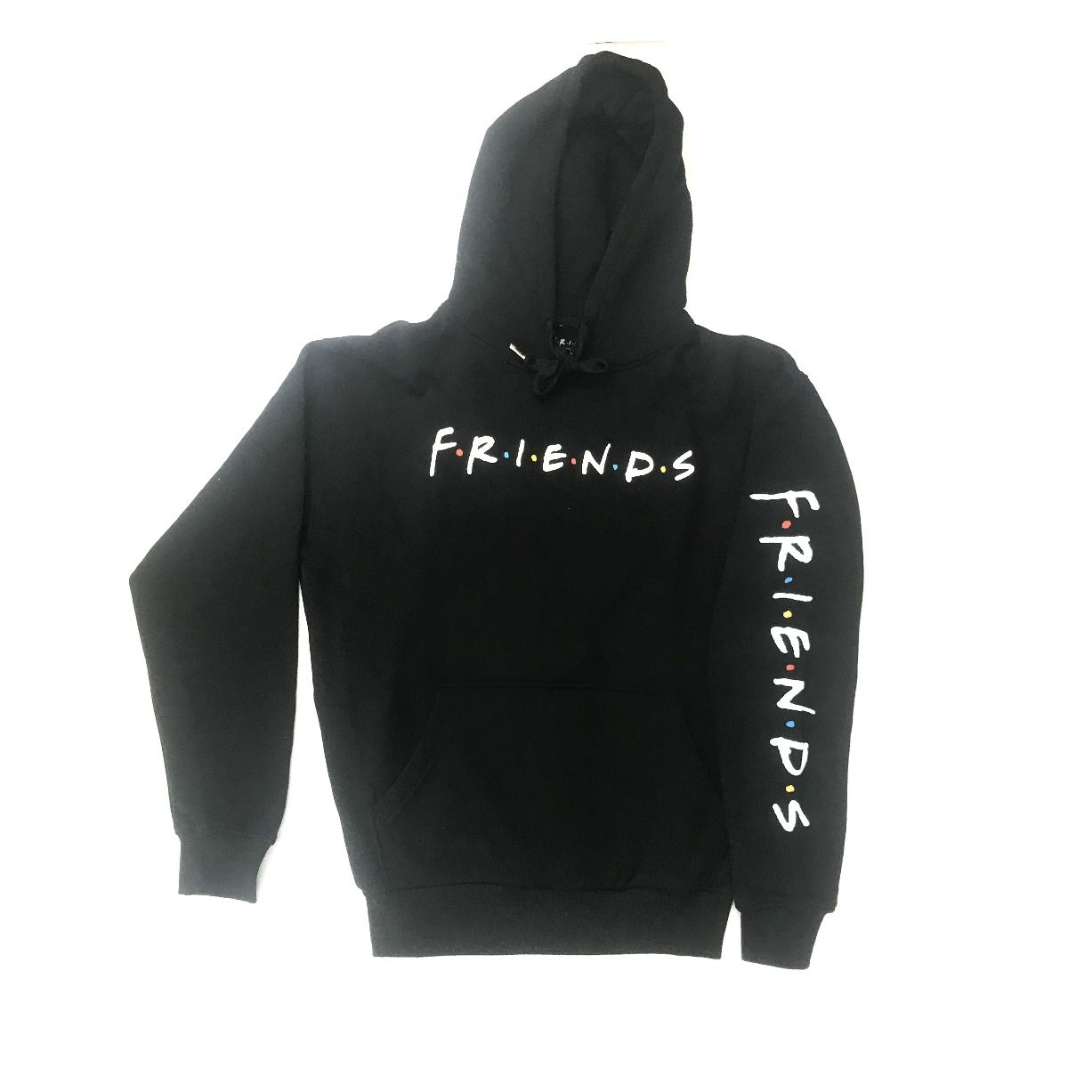 Black Friends Hoodie Logo Graphic Tees For Men Women