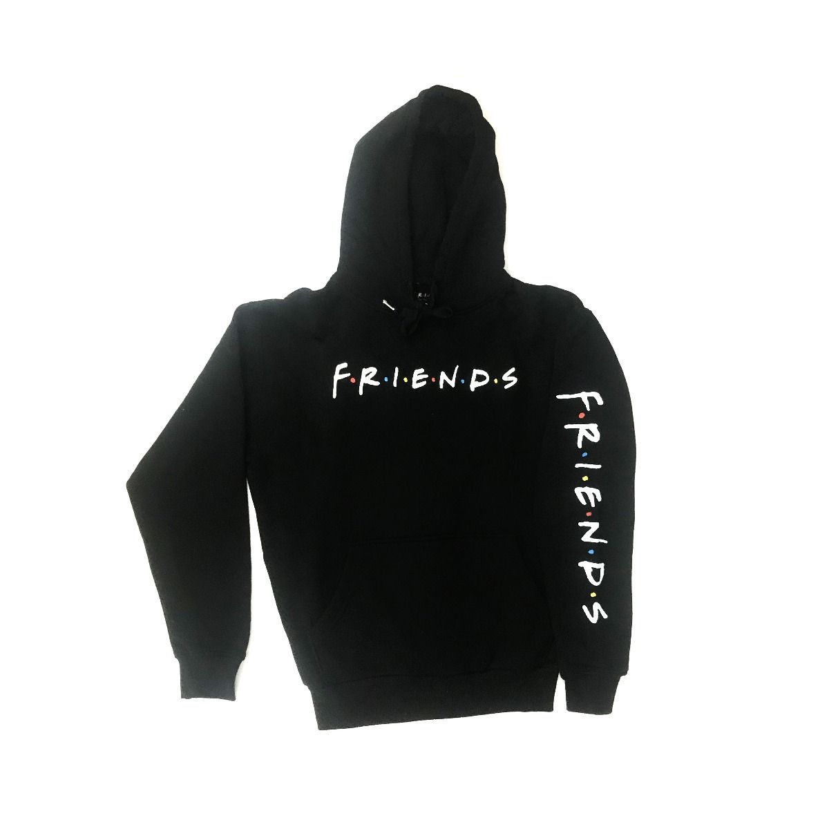 Black Friends Hoodie Logo Graphic Tees For Men Women