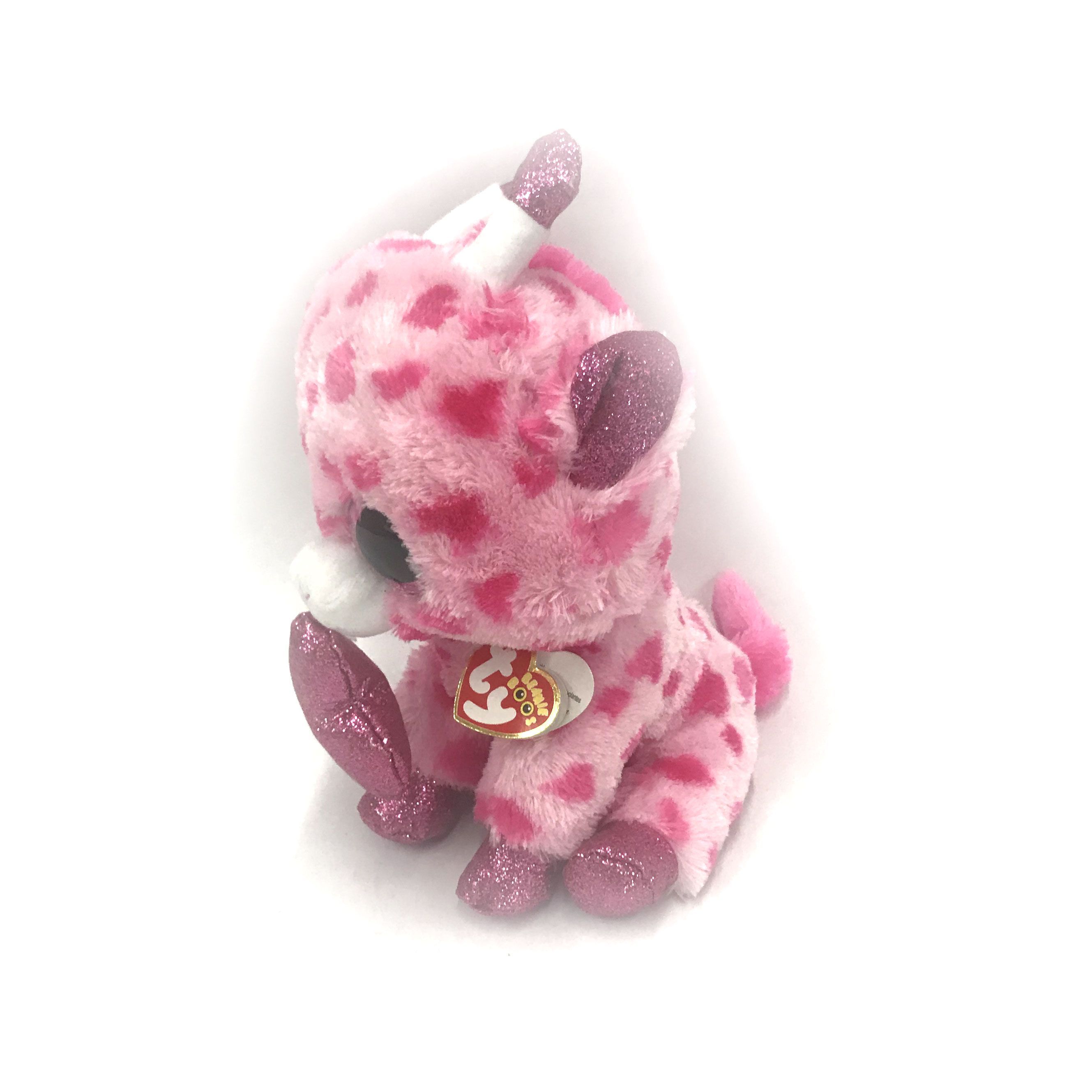 Pink giraffe beanie boo best sale