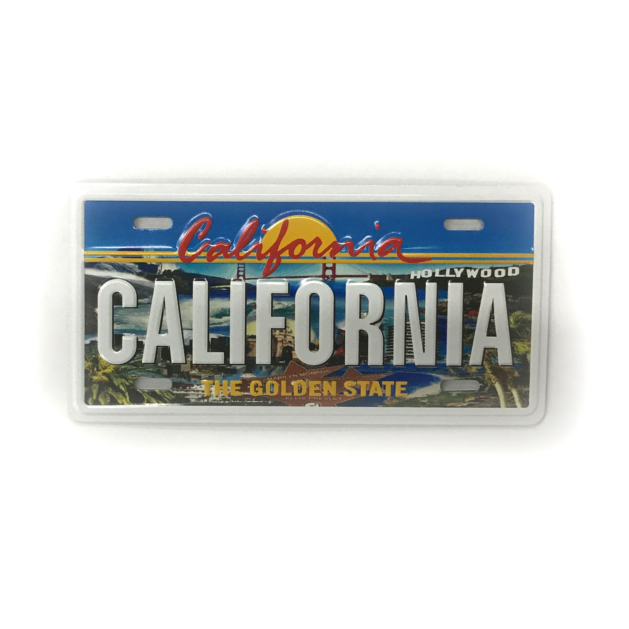 USA California San Francisco Kühlschrankmagnet Magnet Blechschild License Plate 