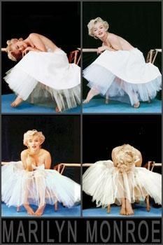 Modtager længde mest Marilyn Monroe Ballerina Poster