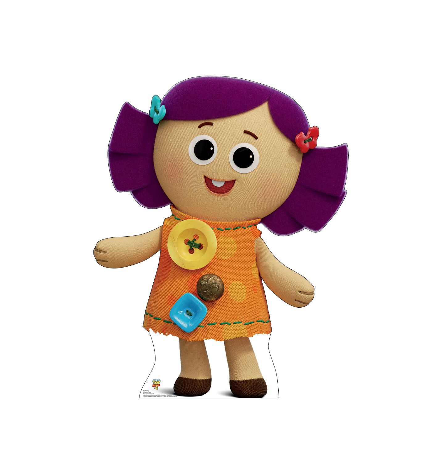 Dolly from the Disney, Pixar film Toy Story Cardboard Cutout *2934