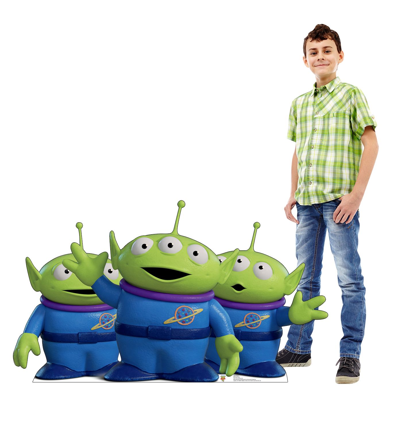 Aliens from the Disney, Pixar film Toy Story Cardboard Cutout *2942