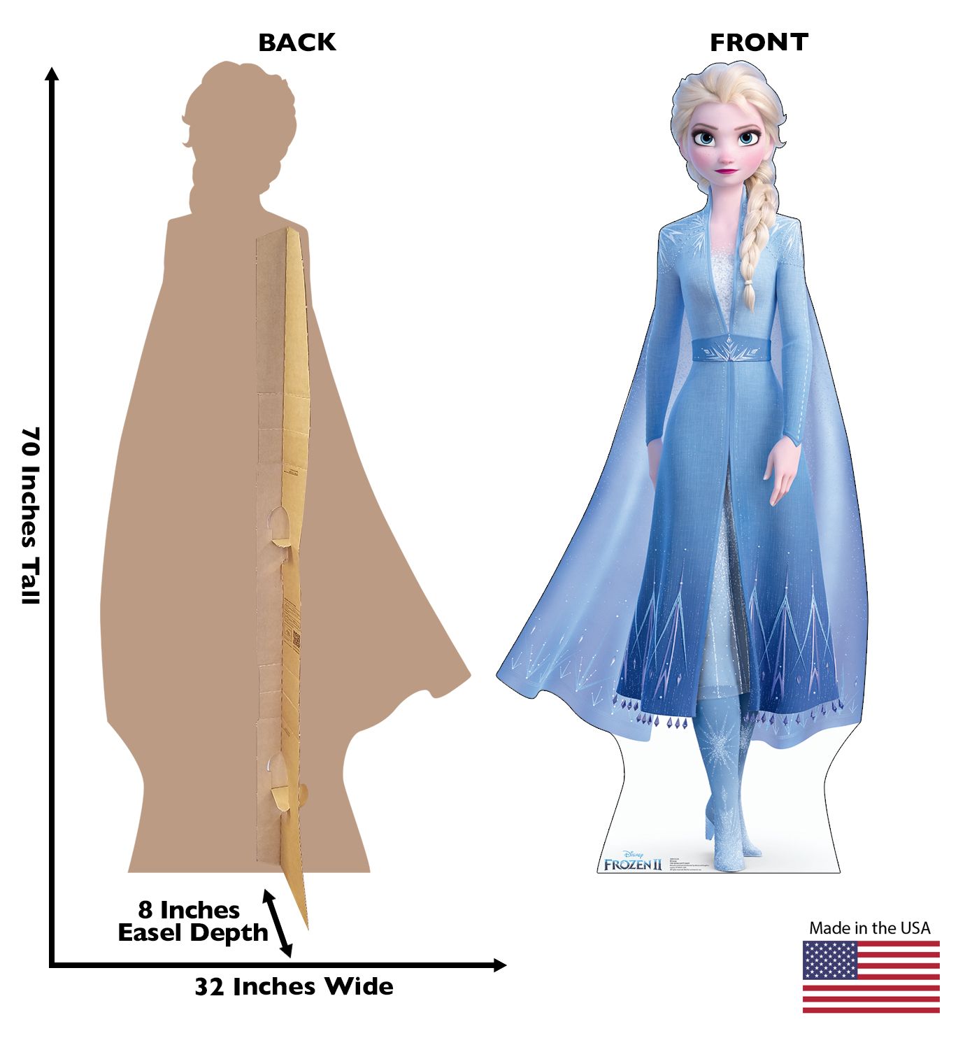 Elsa Cutout from Disney's Frozen II *2946 Elsa Cutout from Disney's Frozen II *2946