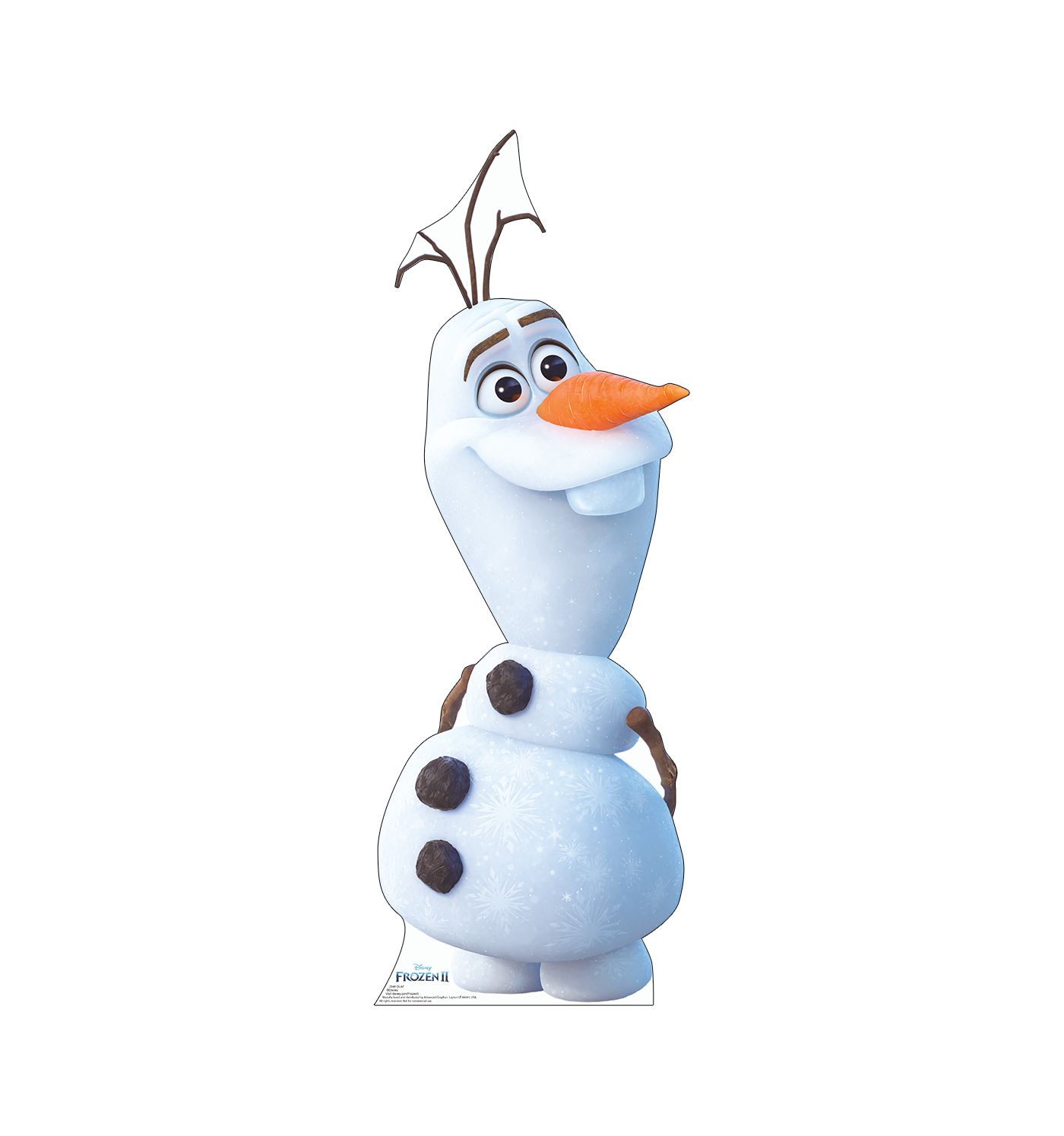 Olaf Cutout Disney's Frozen *2948
