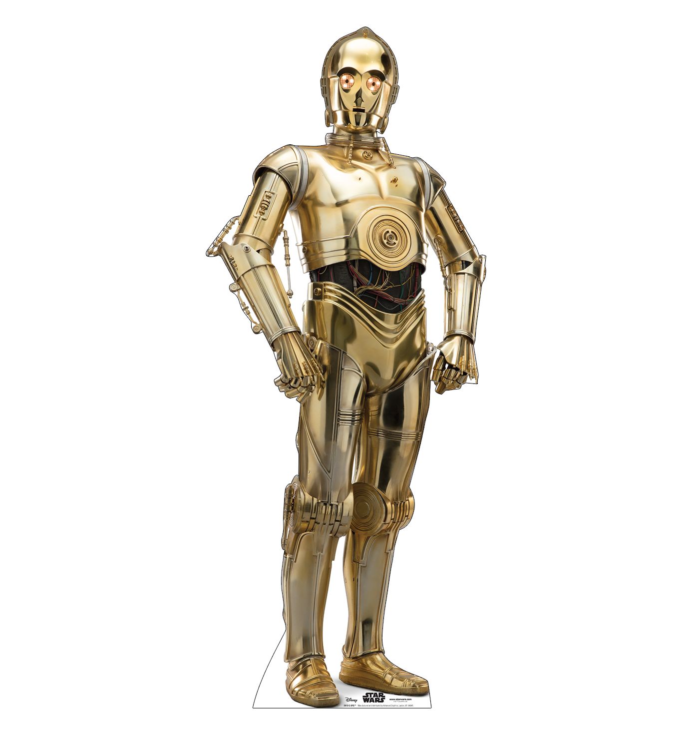 C-3PO Cardboard Cutout from Star Wars IX *2973