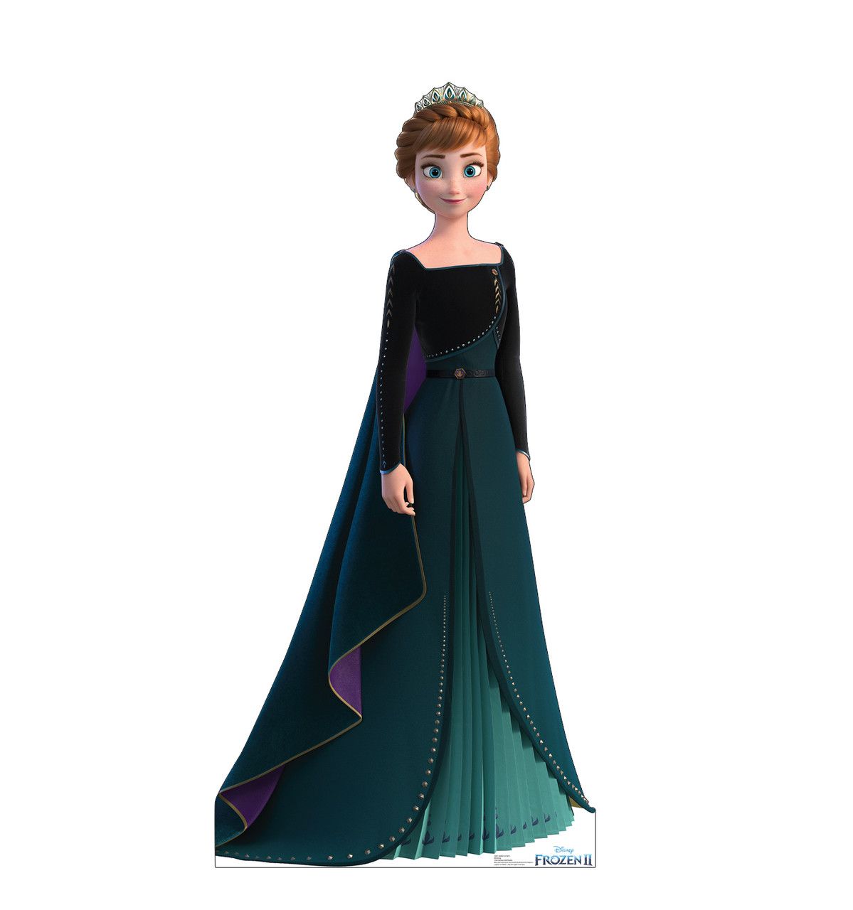 zegevierend Ik was verrast Schande Anna Epilogue Gown Frozen 2 Life-size Cardboard Cutout #3097