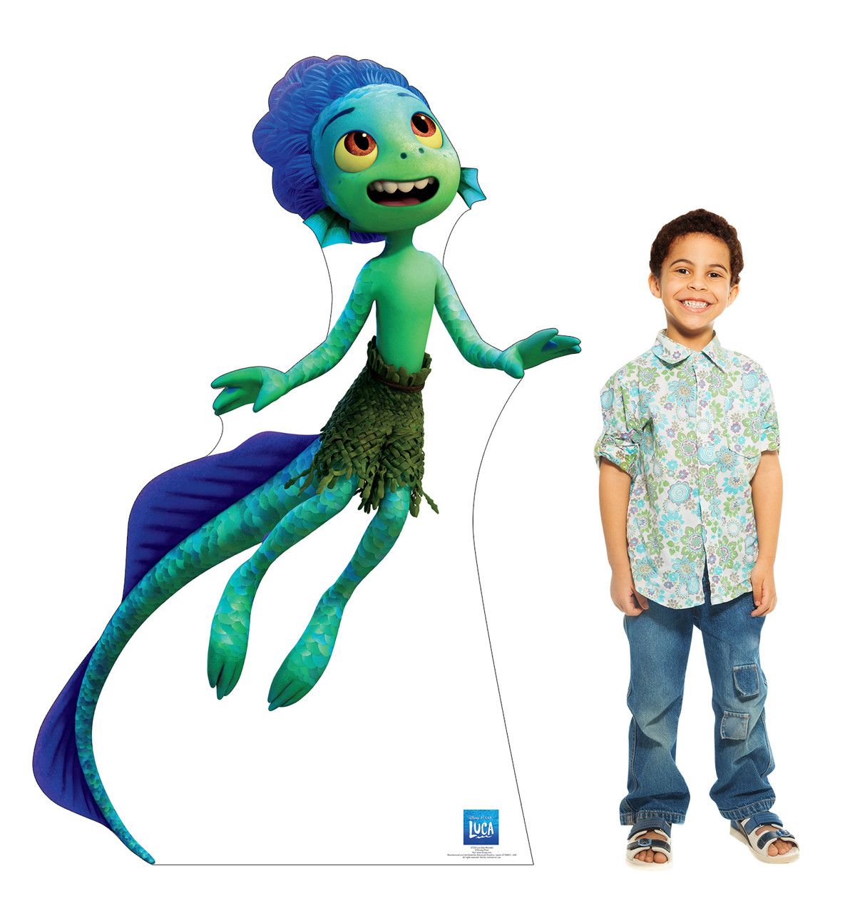 Luca Sea Monster Life-size Cardboard Cutout #3728