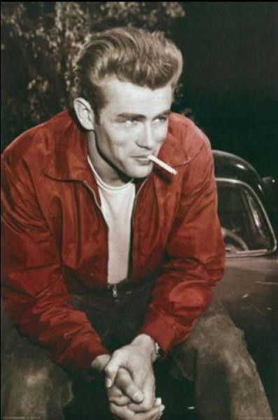 SMOKING SMALL POSTER FREE SHIPPING JAMES DEAN MOVIE ACTOR #M003 RP58 H-L 